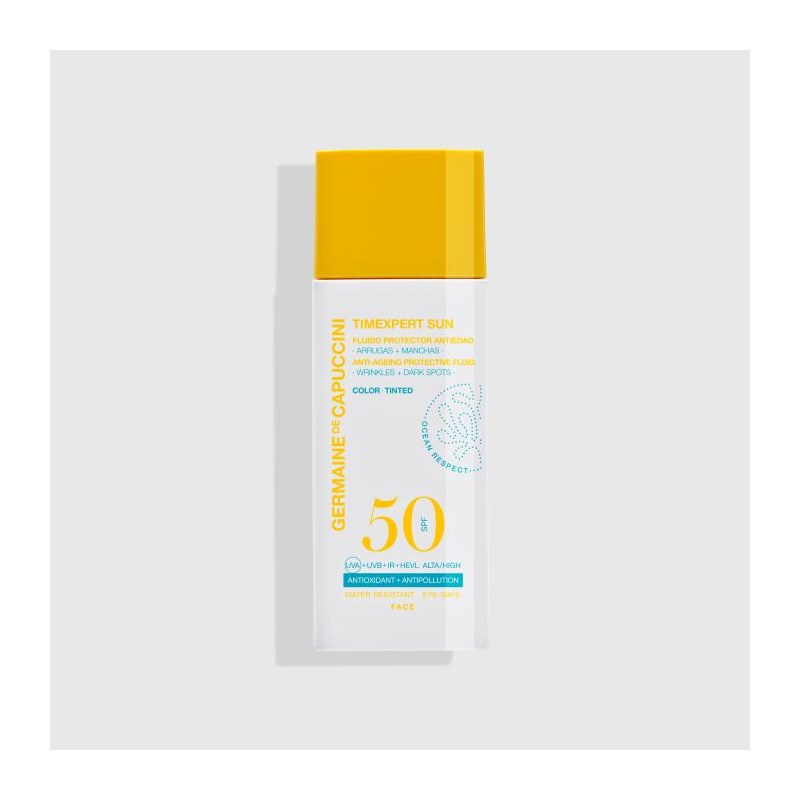 Sun CC Cream Emulsión Con Color Solar Avanzada SPF50 Germaine de Capuccini
